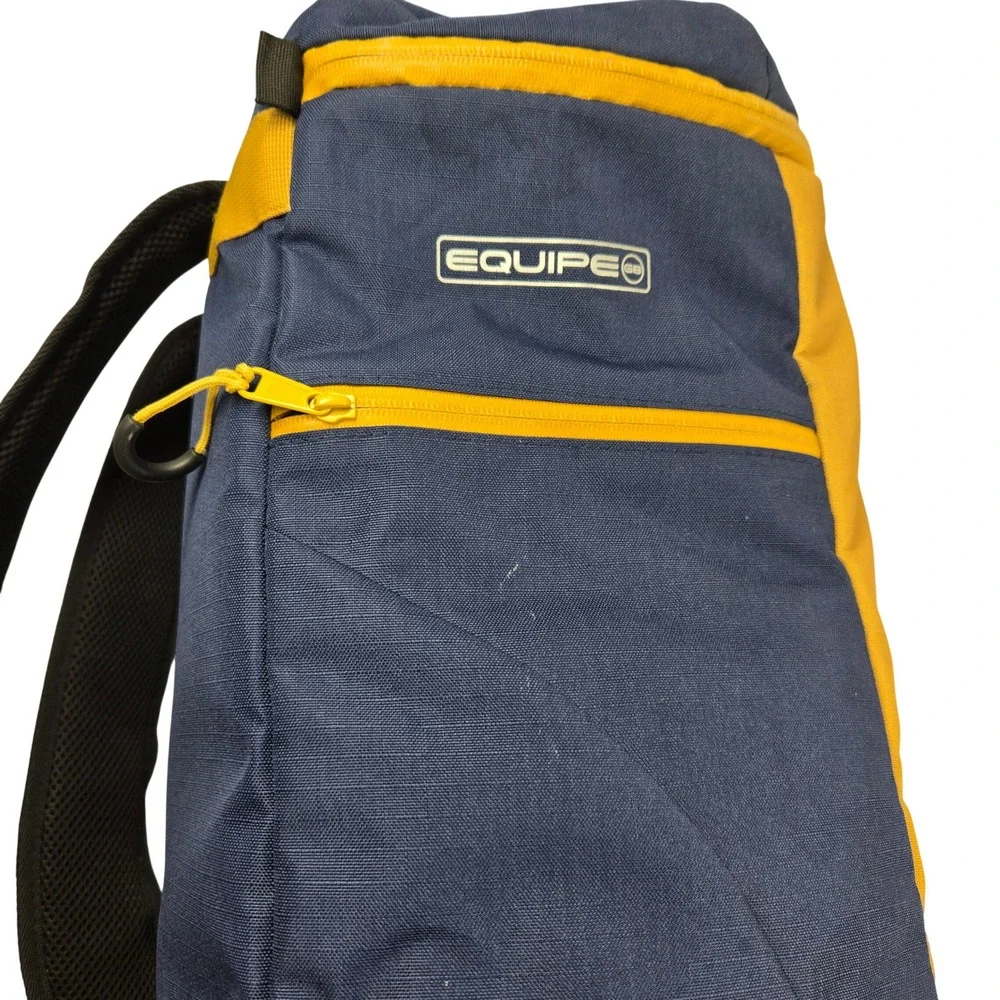 Gracie Barra Lutador Equipe GB Jiu-Jitsu Backpack Navy Gold Brazil Gear Bag - Picture 9 of 13